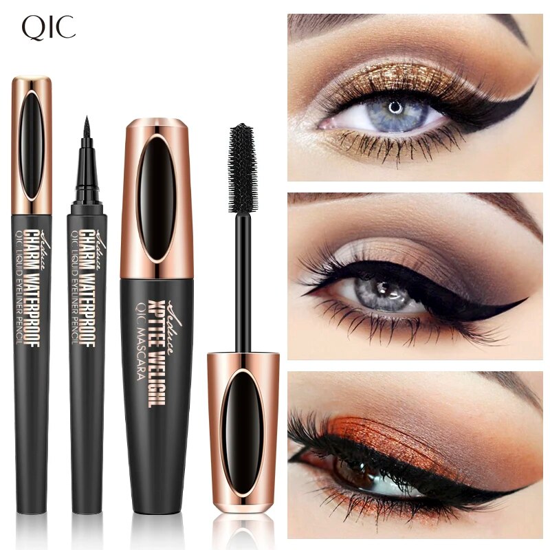 ชุดมาสคาร่าอายไลเนอร์แบบน้ำชุด - Waterproof Liquid Eyeliner Pen บทวิจารณ์และราคา