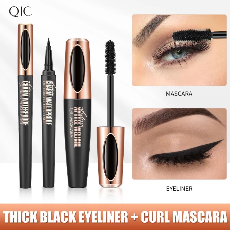 ชุดมาสคาร่าอายไลเนอร์แบบน้ำชุด - Waterproof Liquid Eyeliner Pen บทวิจารณ์และราคา