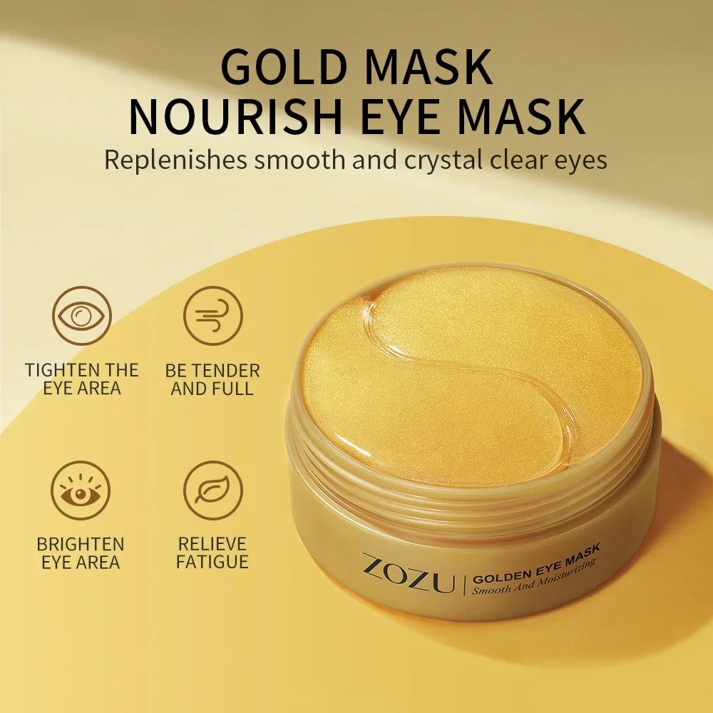 แผ่นมาส์กใต้ตา 24K โกลเด้น อาย - Collagen Under Eye Patches บทวิจารณ์และราคา