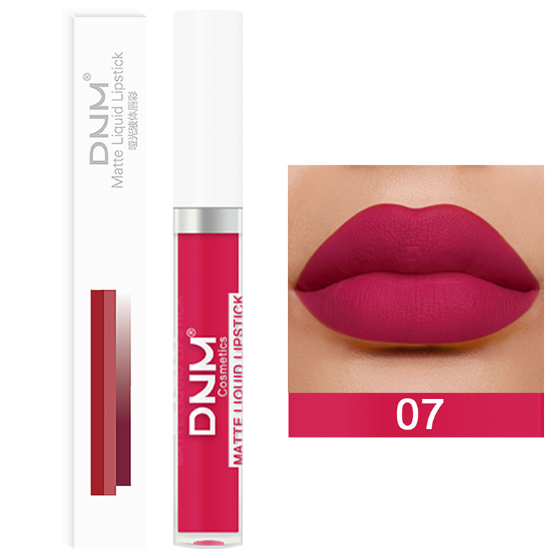 DNM 18 สี ลิปกลอสเนื้อแมทท์ กั - Matte Velvet Lip Tint Long Lasting บทวิจารณ์และราคา