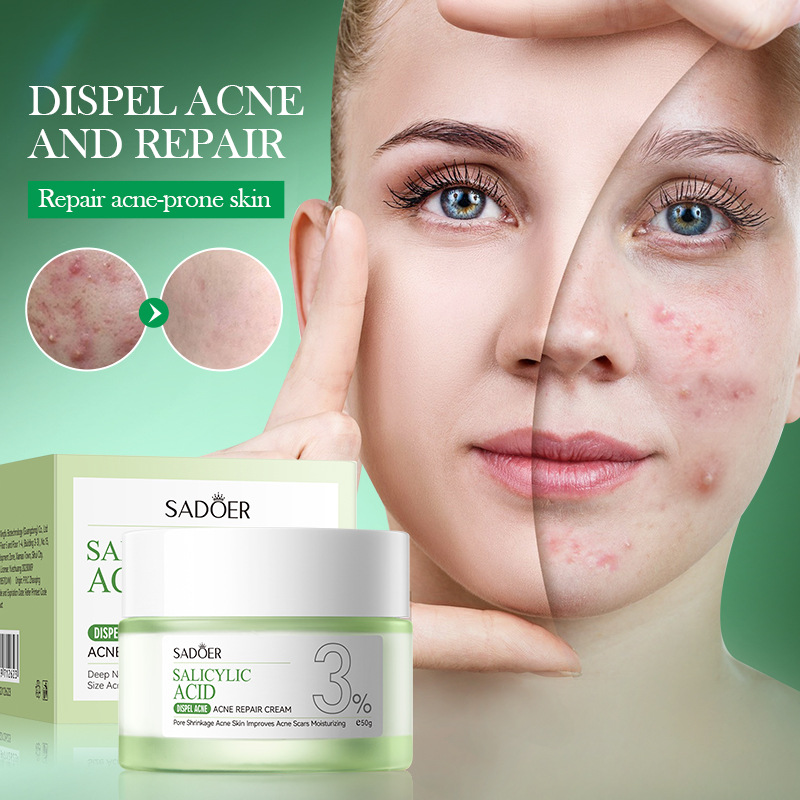 ครีมรักษาสิวกรดซาลิไซลิกซ่อมแซ - Salicylic Acid Blackhead Remover บทวิจารณ์และราคา