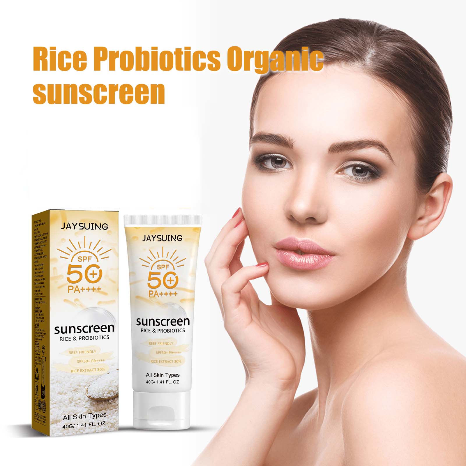 ครีมกันแดดข้าวออร์แกนิคโปรไบโอ - Spf 50 Waterproof Sunscreen บทวิจารณ์และราคา
