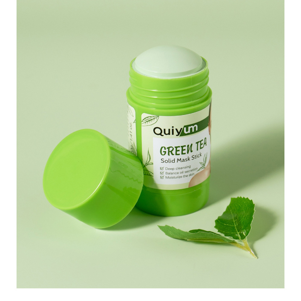 QUIYUM มาส์กโคลนชาเขียวมัทฉะแบ - Green Tea Cleansing Clay Mask บทวิจารณ์และราคา