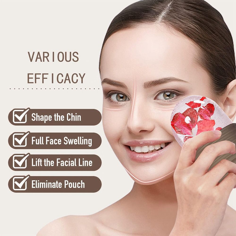 ลูกกลิ้งน้ำแข็งซิลิโคน 1 ชิ้น  - Face Ice Roller Puffiness บทวิจารณ์และราคา
