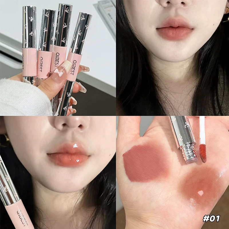 QIBEST ลิปสติกเนื้อแมตต์กำมะหย - Matte Velvet Lip Tint Long Lasting บทวิจารณ์และราคา