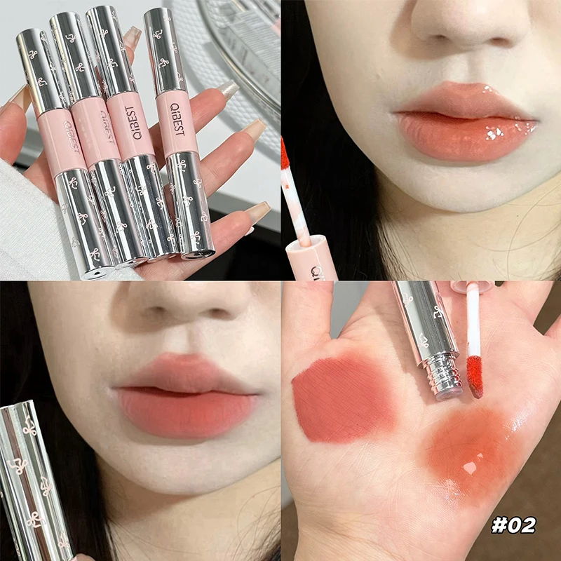 QIBEST ลิปสติกเนื้อแมตต์กำมะหย - Matte Velvet Lip Tint Long Lasting บทวิจารณ์และราคา