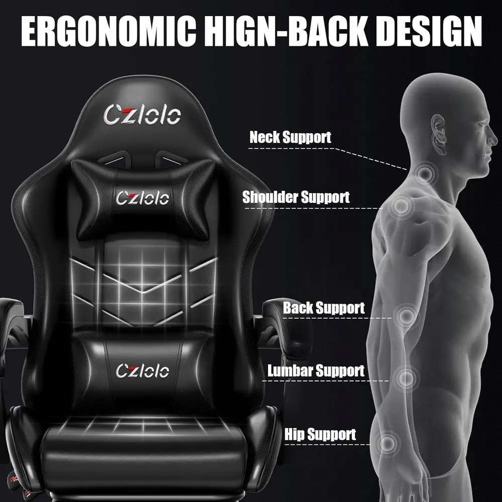 เก้าอี้เกมมิ่งตามหลักสรีรศาสตร - Massage บทวิจารณ์และราคา