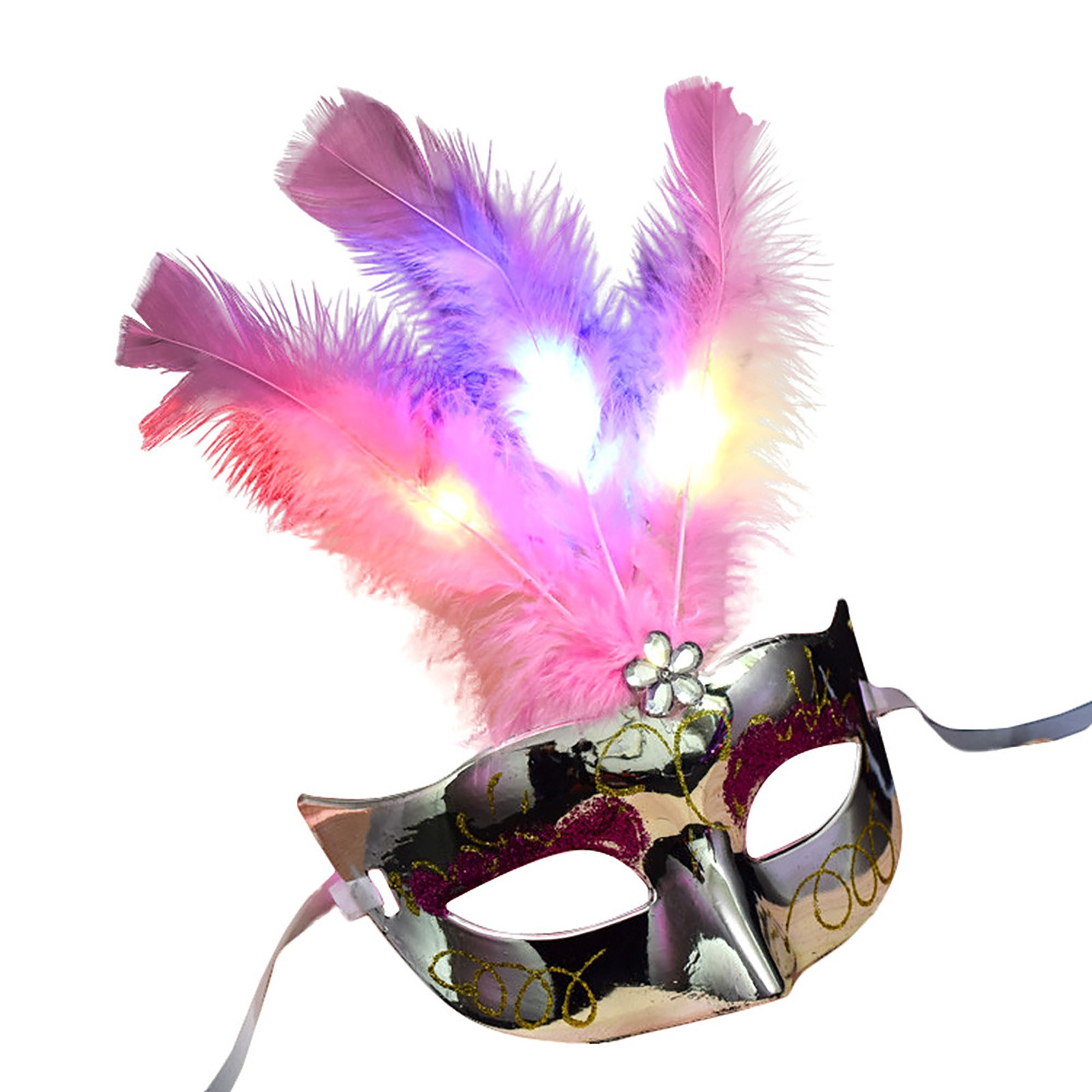 Glowing Feather หน้ากาก LED เว - Led Light Therapy Face Mask บทวิจารณ์และราคา