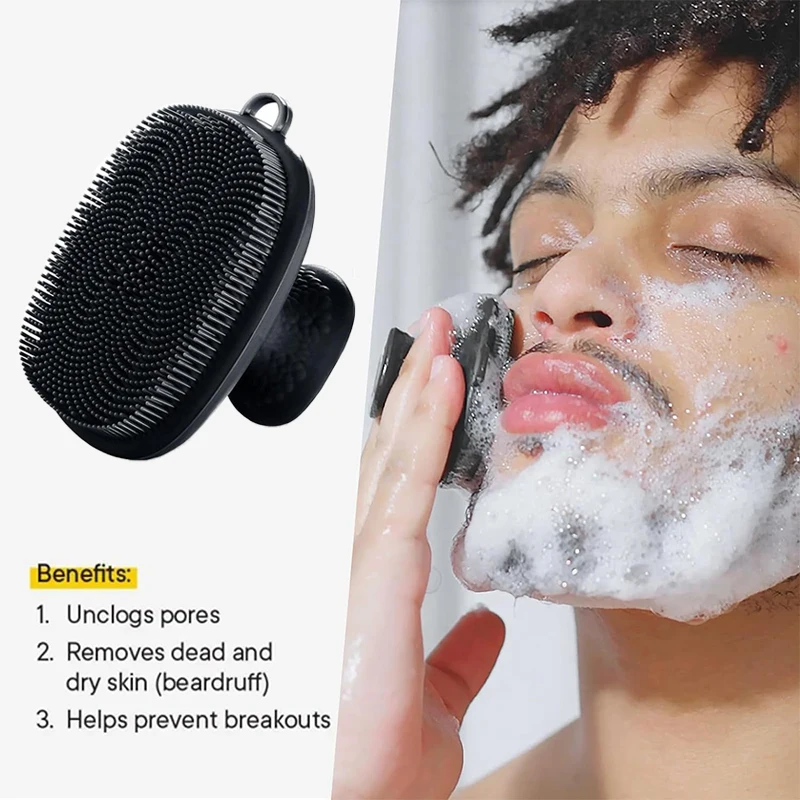 แปรงซิลิโคนขัดหน้าสำหรับผู้ชาย - Silicone Face Scrubber Electric บทวิจารณ์และราคา