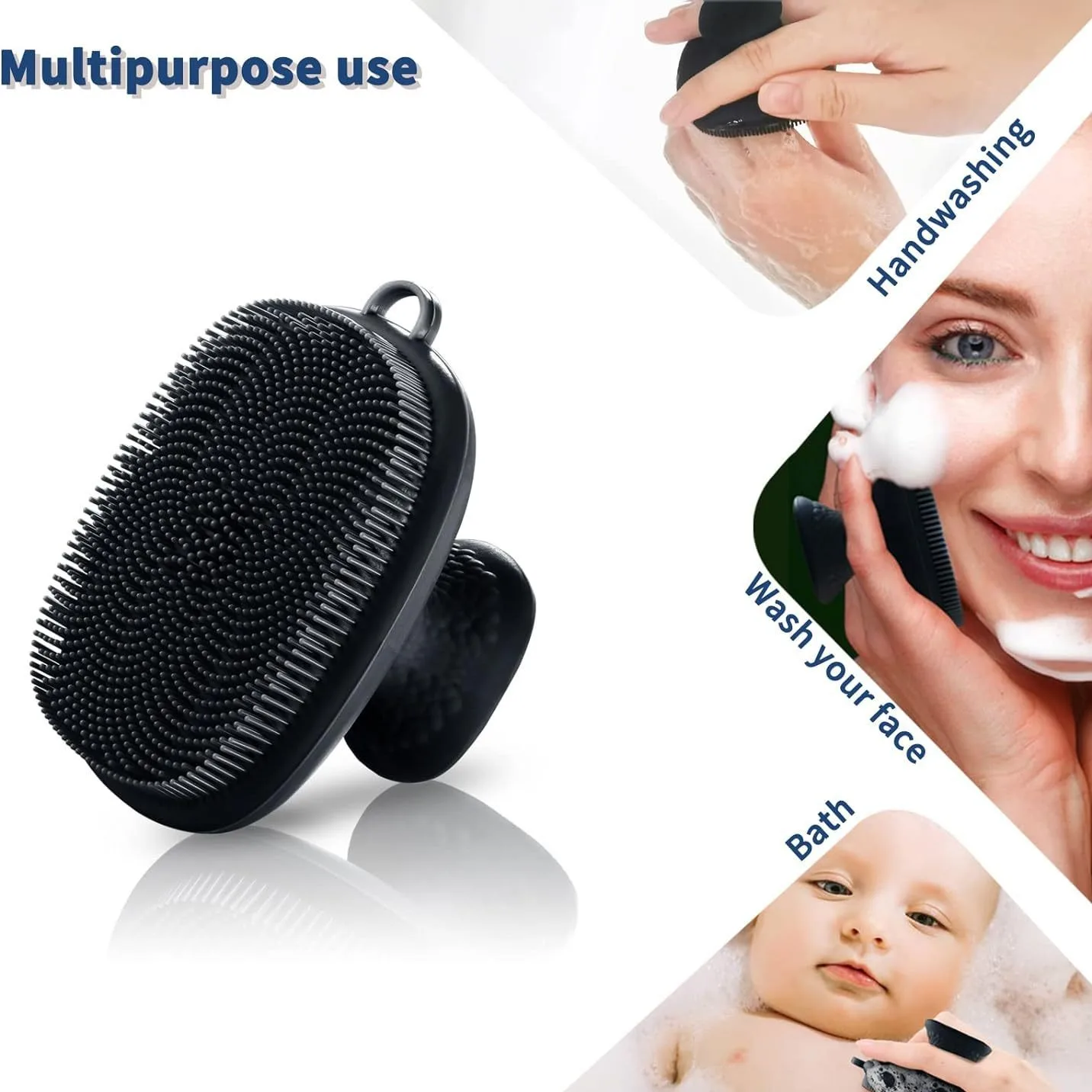 แปรงซิลิโคนขัดหน้าสำหรับผู้ชาย - Silicone Face Scrubber Electric บทวิจารณ์และราคา