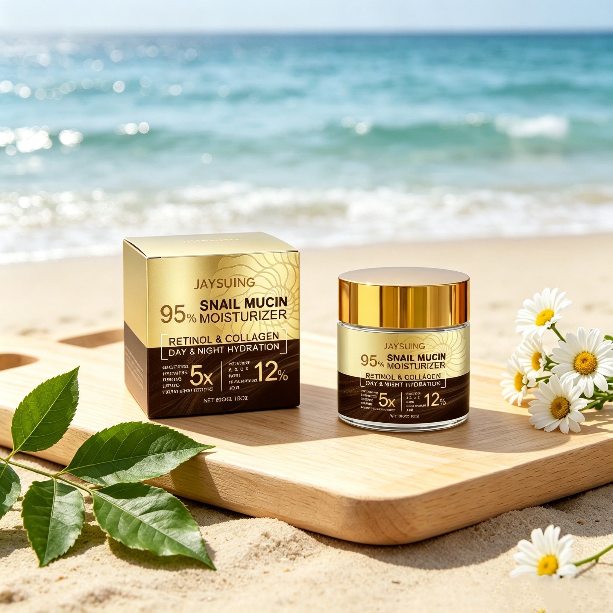 95% Snail Mucin Moisturizer Co - Retinol Anti Wrinkle Cream บทวิจารณ์และราคา