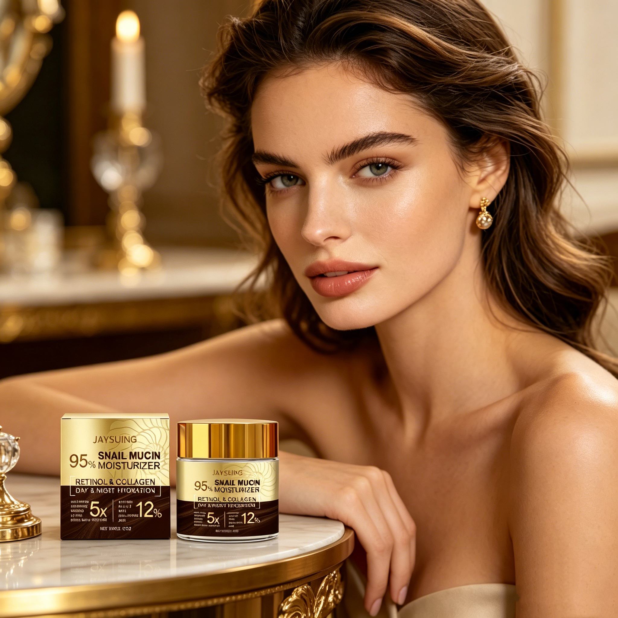 95% Snail Mucin Moisturizer Co - Retinol Anti Wrinkle Cream บทวิจารณ์และราคา