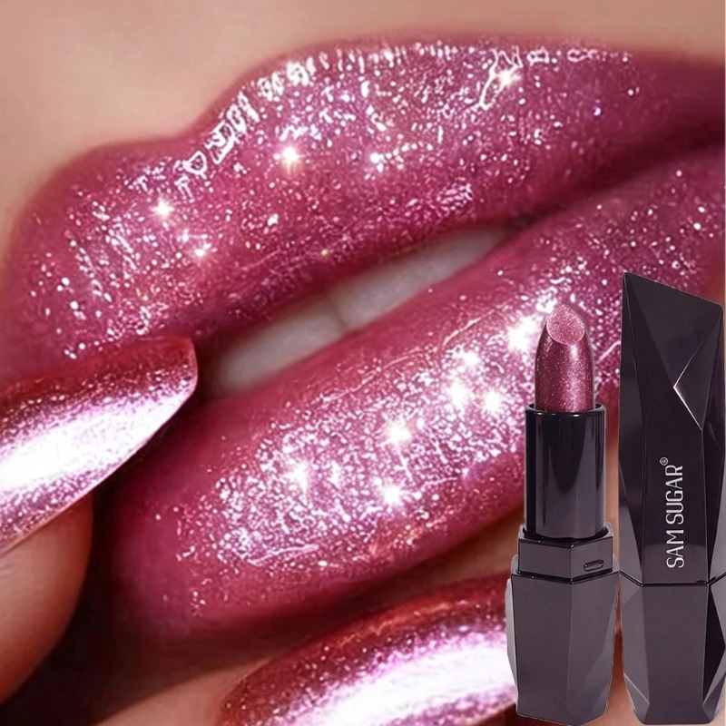 ลิปสติกกำมะหยี่กลิตเตอร์เมทัลล - Matte Velvet Lip Tint Long Lasting บทวิจารณ์และราคา