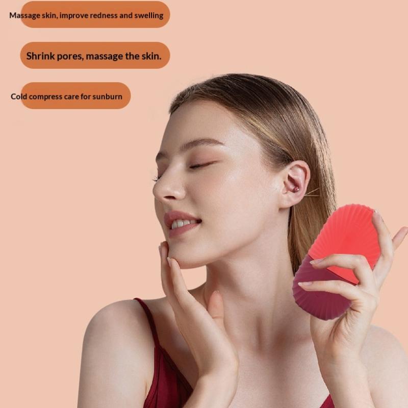 แม่พิมพ์น้ำแข็งซิลิโคน 1 ชิ้น  - Face Ice Roller Puffiness บทวิจารณ์และราคา