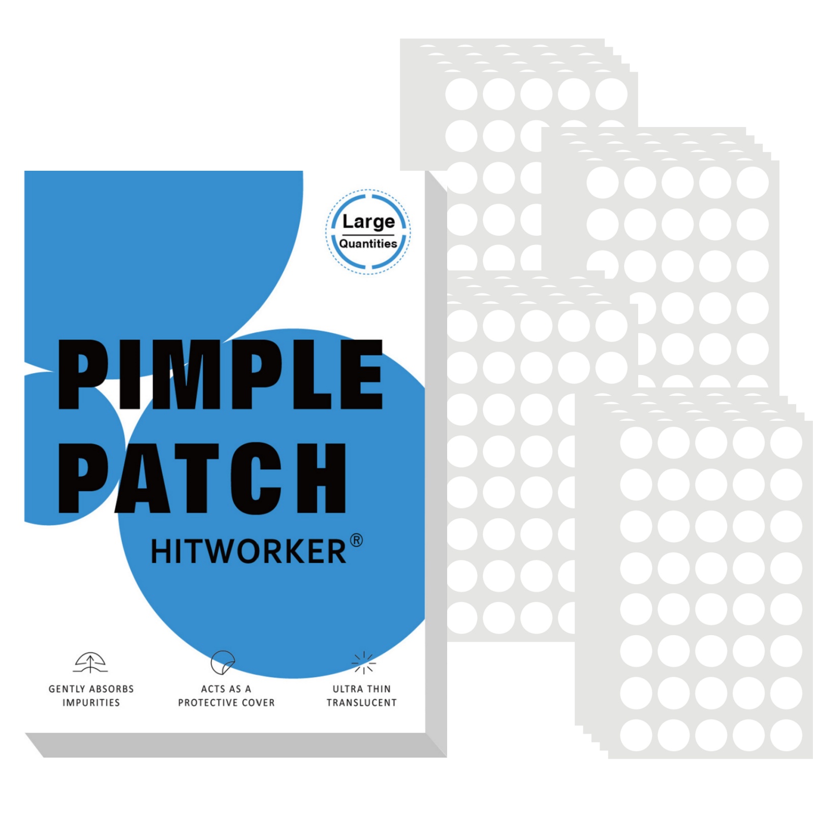 แผ่นแปะสิวไฮโดรคอลลอยด์ 800 ชิ - Hydrocolloid Pimple Patch บทวิจารณ์และราคา