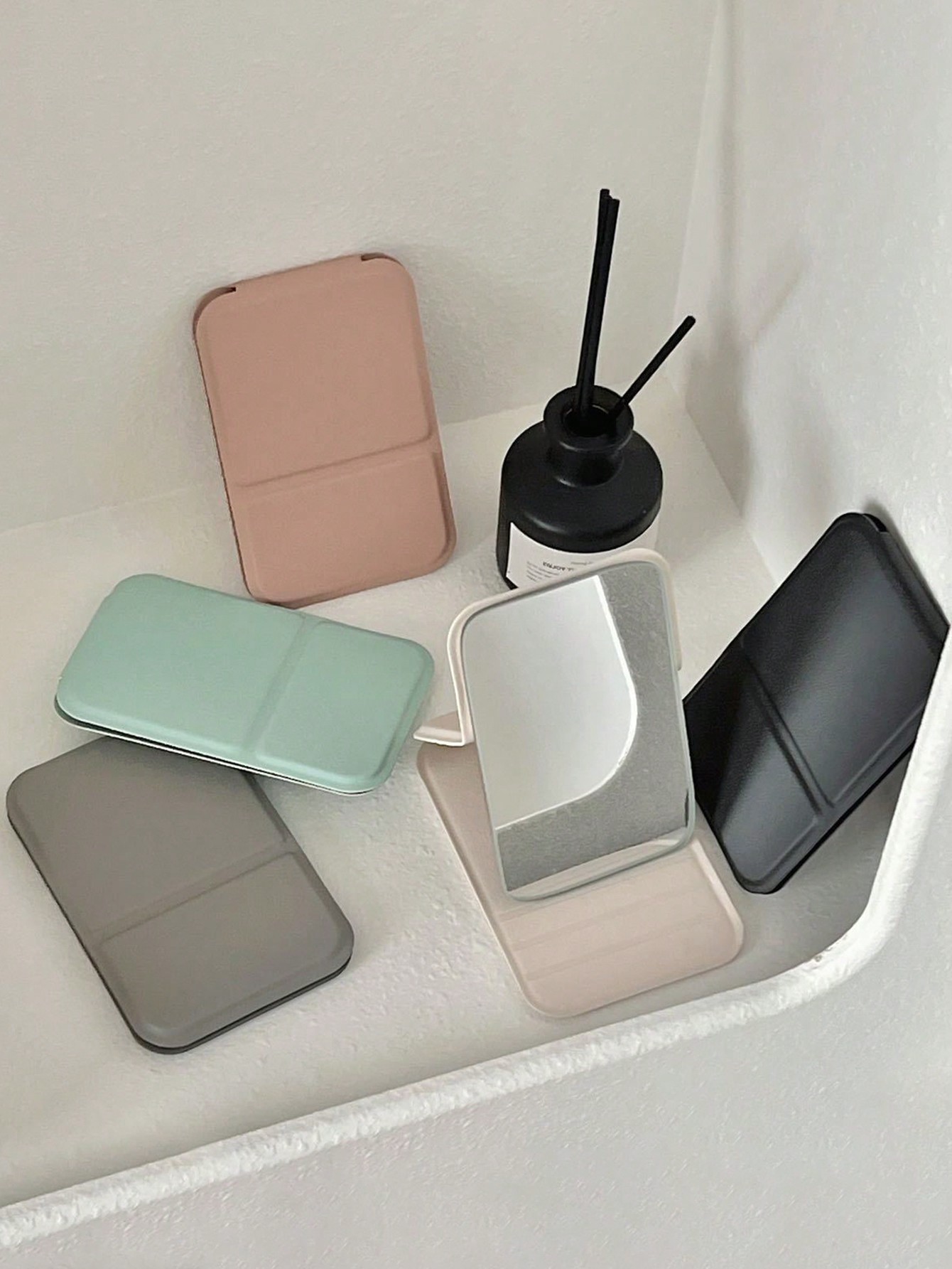 ชุดกระจกแต่งหน้าพกพาแบบพับได้ข - Makeup บทวิจารณ์และราคา