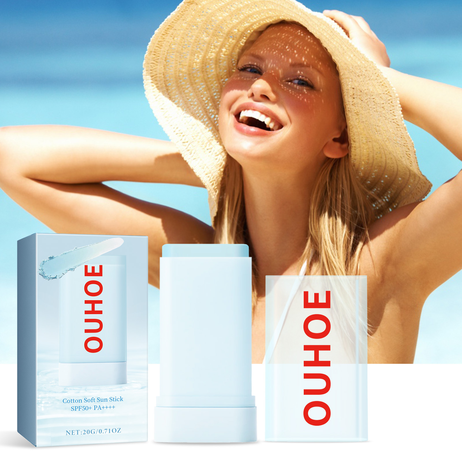 Ouhoe ครีมป้องกันรังสียูวี SPF - Spf 50 Waterproof Sunscreen บทวิจารณ์และราคา