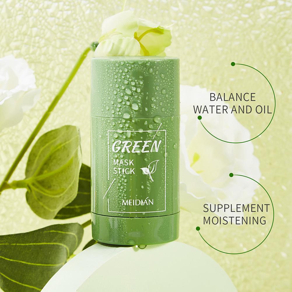 มาส์กชาเขียวแบบแท่ง ทำความสะอา - Green Tea Cleansing Clay Mask บทวิจารณ์และราคา
