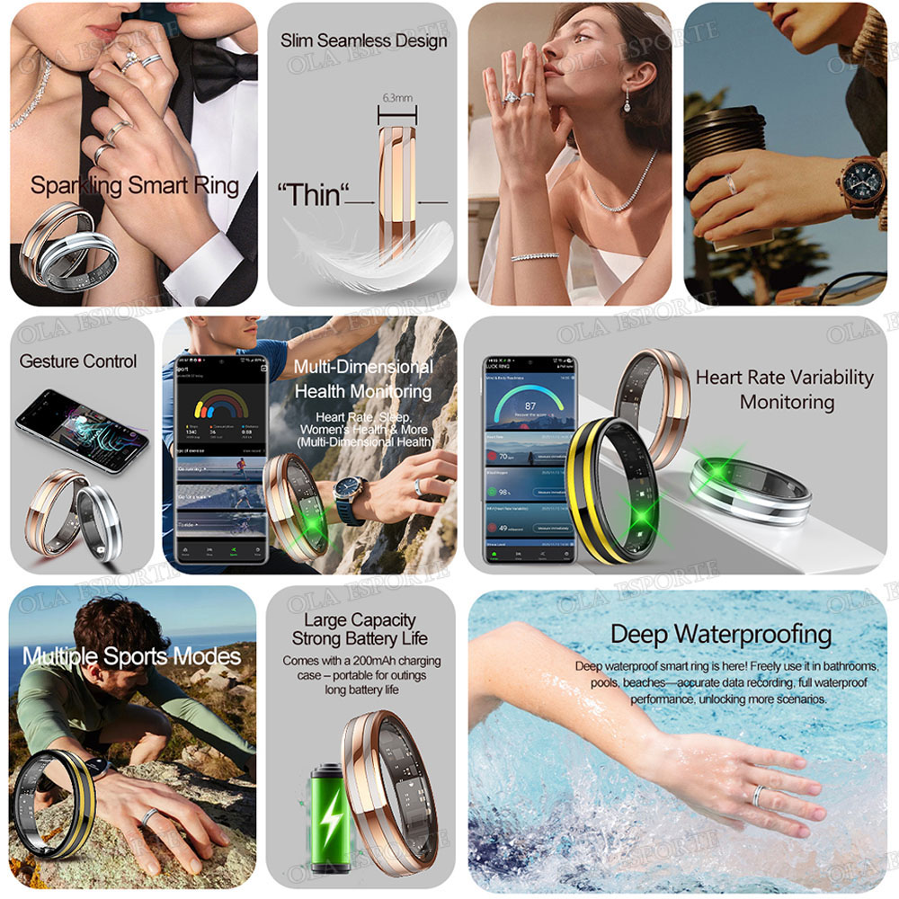 แหวนอัจฉริยะรุ่นใหม่ ตรวจวัดอั - Health Monitors บทวิจารณ์และราคา
