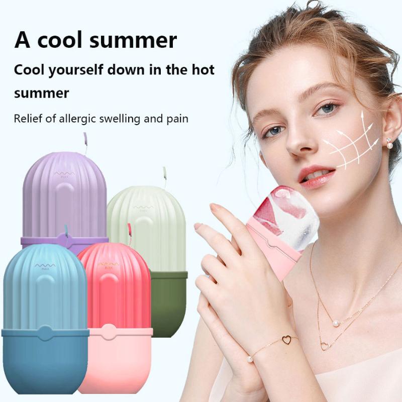 ลูกกลิ้งนวดหน้าซิลิโคนสำหรับดู - Face Ice Roller Puffiness บทวิจารณ์และราคา