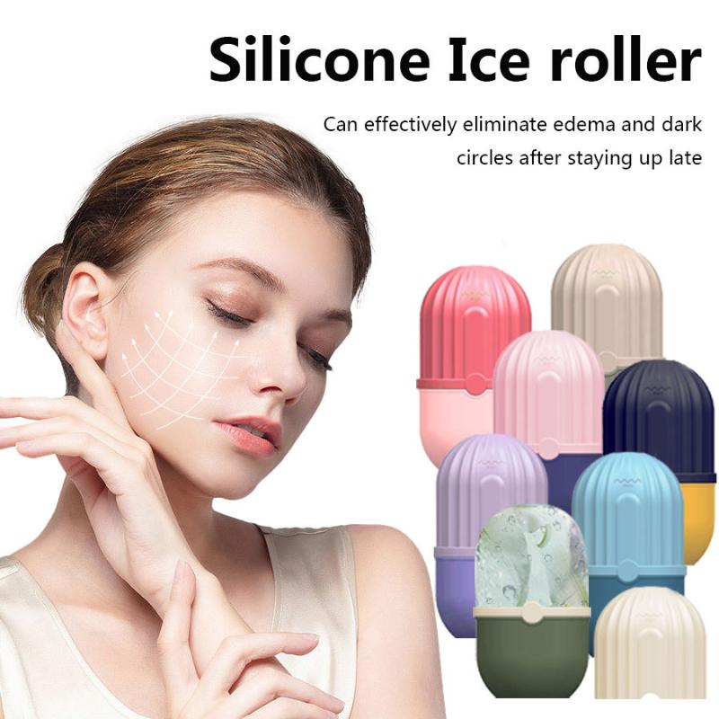 ลูกกลิ้งนวดหน้าซิลิโคนสำหรับดู - Face Ice Roller Puffiness บทวิจารณ์และราคา