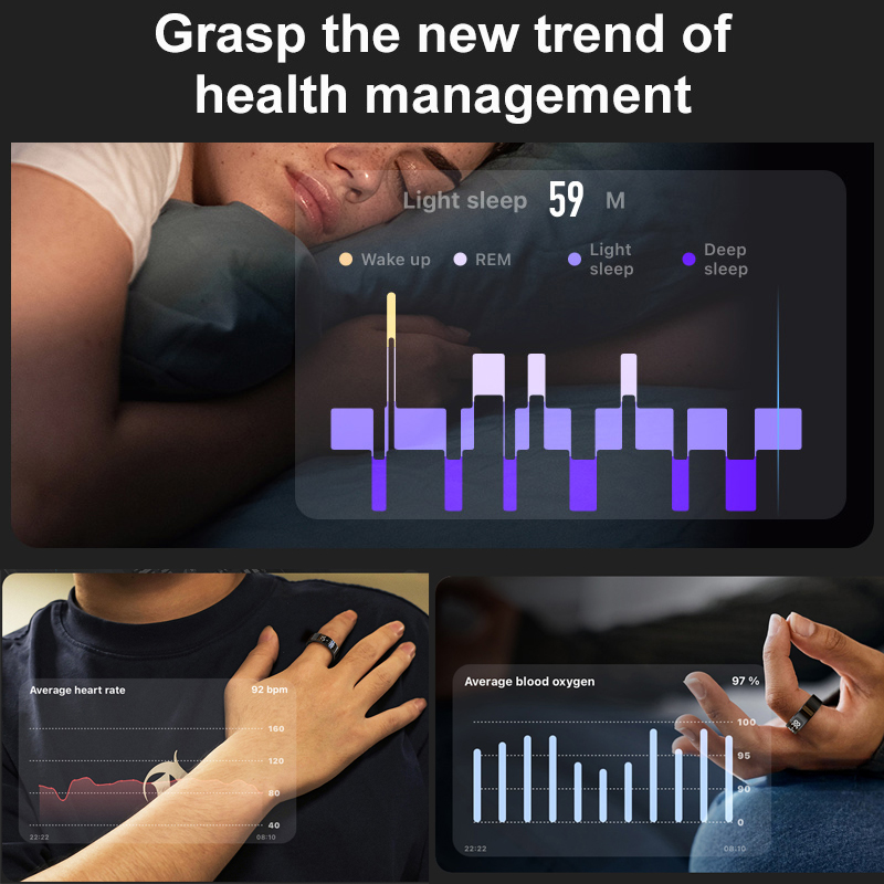 AMZMAX R11C จอแสดงผลสมาร์ทแหวน - Health Monitors บทวิจารณ์และราคา