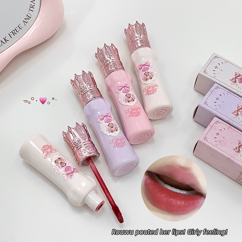 ลิปสติกเนื้อกำมะหยี่ Gege Bear - Matte Velvet Lip Tint Long Lasting บทวิจารณ์และราคา