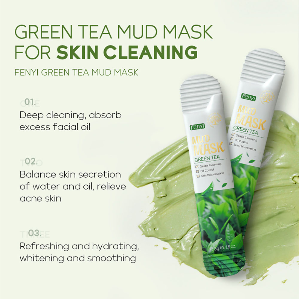 มาส์กโคลนชาเขียวเฟนยี่ 5 กรัม  - Green Tea Cleansing Clay Mask บทวิจารณ์และราคา